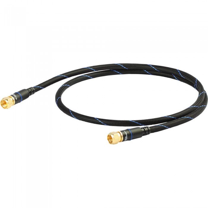 Black Connect SAT MKII F-Kabel 1,00m - F-Anschlusskabel - Antenne - Kabel  und Adapter