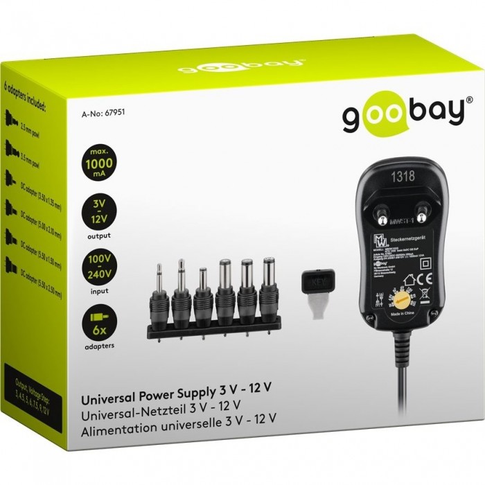 Goobay 58884 12V auf 230V Spannungswandler / DC AC Wandler 1500W / Kfz  Autobatterie Anschluss Batteriekabel / USB Buchse kaufen