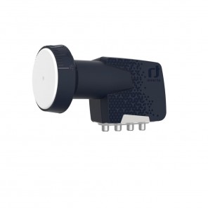 Inverto Premium Quattro LNB für Multischalter IDLP-QTL410-PREMU-OPN | HDTV, UHD/4K, 3D, 4G/LTE-Schutz, PLL-Oszillator