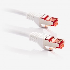 Fuba FCW 750 7,5m CAT 6a Netzwerkkabel Gigabit Ethernet LAN Kabel 10 Gbit/s | Patchkabel, Cat.6a S/FTP-Netzwerkkabel mit RJ 45 Stecker