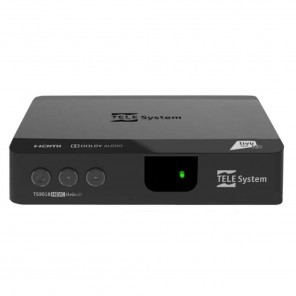 TELE System TS 9018 tivusat HD Satelliten Receiver inkl. tivusat SmartCard | Full HD HEVC H.265 DVB-S2 Receiver