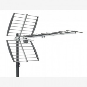 Fuba DAT 4544 DVB-T2 HD Antenne 44 Elemente | UHF-Antenne, vormontiert, 11-14 dB Gewinn