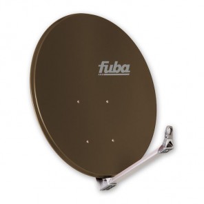 Fuba DAA 110 B Premium Aluminium Satellitenschüssel braun 110cm x 99cm