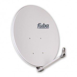 Fuba DAA 110 G Premium Aluminium Satellitenschüssel hellgrau 110cm x 99cm