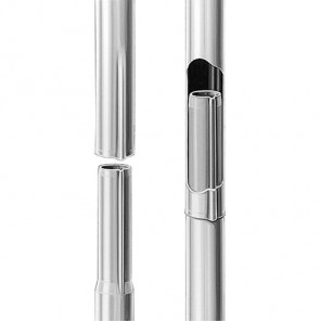Fuba GZM 415 Antennenmast für Sat-Antennen steckbar | 1,5m Länge, 42mm ø, feuerverzinkter Stahl