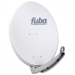 Fuba DAA 780 G Premium Aluminium Sat-Antenne grau | 74 cm x 84 cm mit stabilem Doppeltragarm