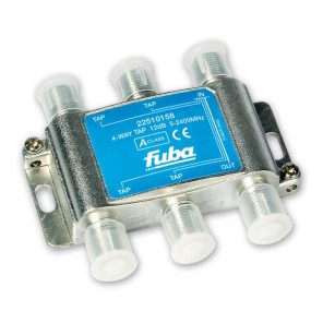 Fuba OHA 412 4-fach Abzweiger in horizontaler Bauform mit 12 dB Abzweigdämpfung