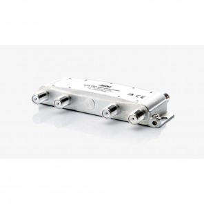 Fuba OHV 801 Sat-Verteiler 8-fach | Sat & BK Verteiler, DC-Durchlass, Unicable-tauglich [geeignet für Satellitenanlagen (DVB-S/DVB-S2), BK-Anlagen (DVB-C) und terrestrischen Empfang (UKW, DAB+, DVB-T)]
