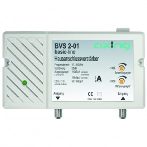 Axing BVS 2-01 BK-Verstärker | 25 dB