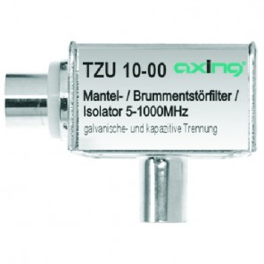 Axing TZU 10-00 Mantelstrom-/Brummentstörfilter | IEC Anschluss