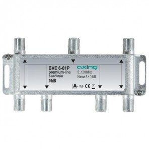 Axing  BVE 6-01P BK-6fach Verteiler, 5-1218 MHz