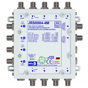 Jultec  JRS0504-4M Einkabelumsetzer, 5/4x4, kaskadierbar