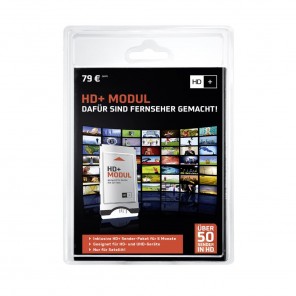 CI+ Modul inklusive HD+ Karte | 6 Monate Freischaltung verschlüsselter HD+ Sender | UHD geeignet