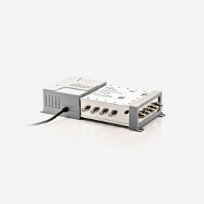 Fuba FMT 508 Multischalter 5/8 - SAT Multischalter 8 Teilnehmer mit Energiesparnetzteil - Quattro- und Quad-LNB tauglich (digital, HDTV, UHD 4K/8K tauglich)