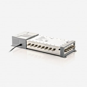 Fuba FMT 516 Multischalter 5/16 - SAT Multischalter 16 Teilnehmer mit Energiesparnetzteil - Quattro- und Quad-LNB tauglich (digital, HDTV, UHD 4K/8K tauglich)