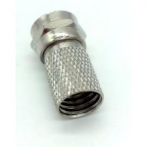 ASCI F0-8,2 F-Stecker - F-Aufdrehstecker für Koaxialkabel mit 8,2mm Durchmesser