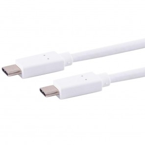 S-Impuls 13-48156 USB-C 4.0 Kabel 1,5m weiß Gen 2x2, 20 Gbps, PD 60W, USB-C-Stecker