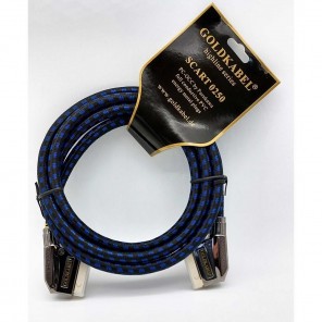 Black Connect 0250 Premium Scart-Kabel 2,5m | vergoldete Kontakte