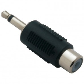 Bandridge AP031 (0,00m/Adapter) 3,5mm Klinken-Stecker Mono auf Cinch-Kupplung