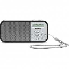 TechniSat TechniRadio RDR silber 0002/3922 - portables DAB+ und UKW-Radio