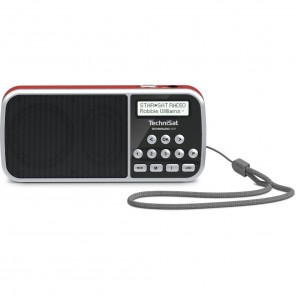 TechniSat TechniRadio RDR rot 0000/3922 - portables DAB+ und UKW-Radio