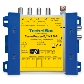 Technisat  0001/3290 TechniRouter 5/1x8 G-R Basisgerät