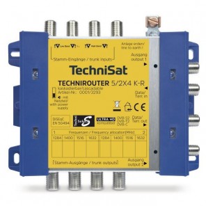 Technisat TechniRouter 5/2x4 K-R, Kaskade