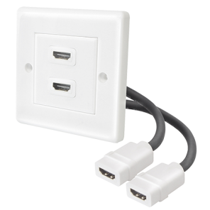 C400-2 HDMI Anschlussdose mit 2 HDMI Anschlüssen
