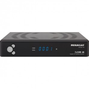 Megasat HD 601 V4 HD Sat Receiver schwarz | Unicable-tauglich, JESS zertifiziert, Netzschalter