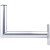 DUR-line WHA 35 Winkel-Wandhalter Aluminium | 35cm Wandabstand, 48mm Rohrdurchmesser, Sat Schüssel Halterung
